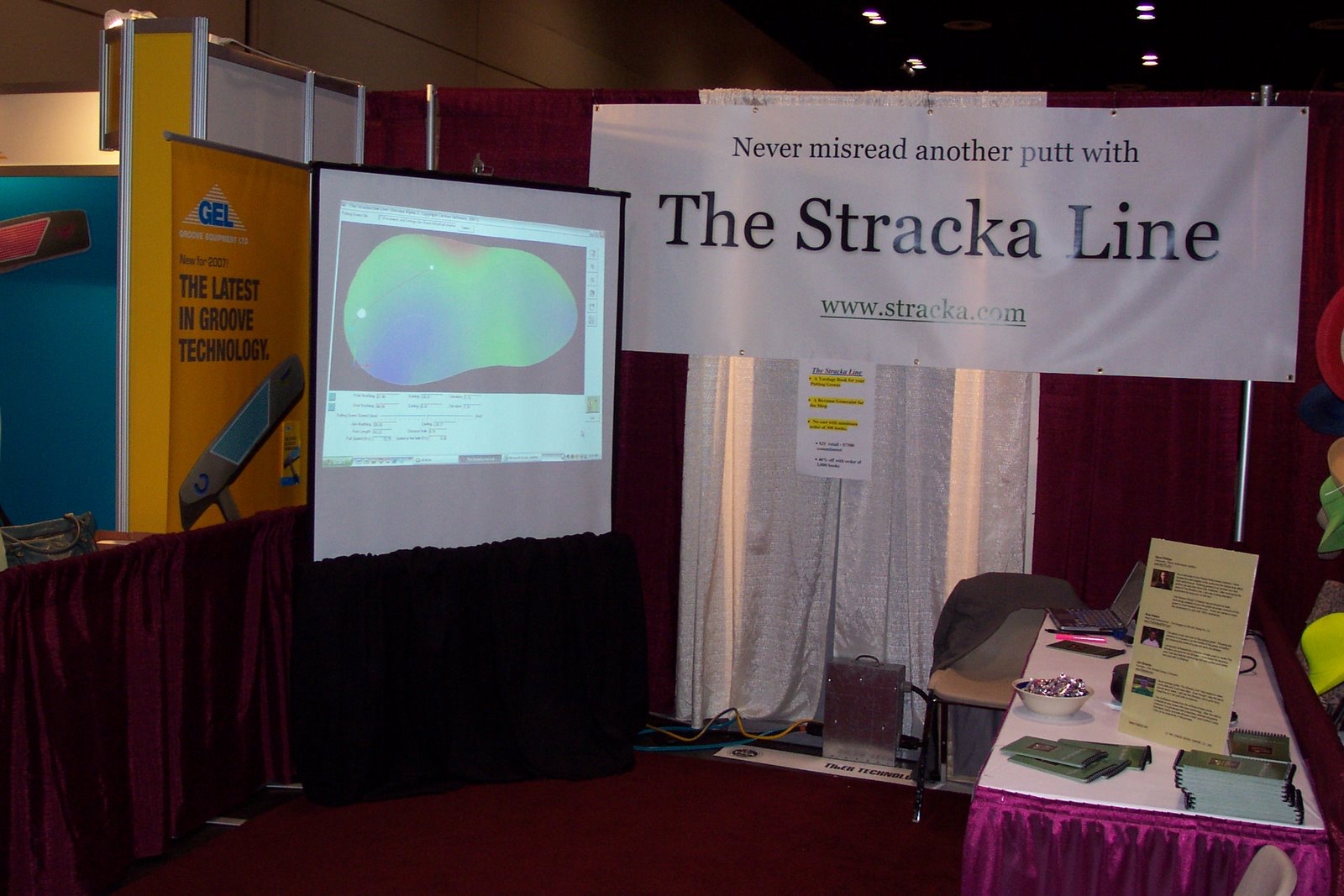 Launch of StrackaLine at the PGA Show in Orlando, FL, January 2007