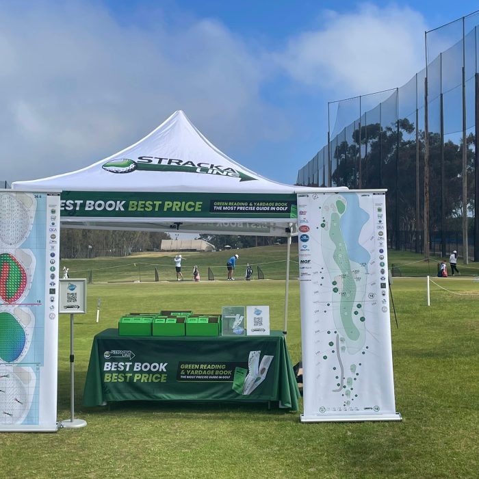StrackaBooks at the IMG Junior World Am at Torrey Pines Golf Course, July 2022