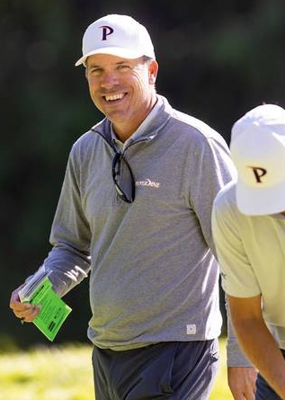 Chris Zambri, head coach of the U.S. National Teams with a StrackaBook