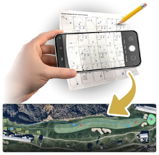 Course Prep + Stats on a Stracka hole map